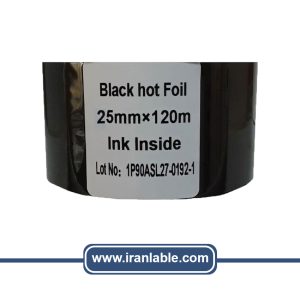 ریبون دستگاه تاریخ زن حرارتی 2.5cm