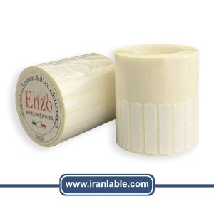 لیبل جواهر ایتالیایی ENZO (رنگ سفید) 1000عددی